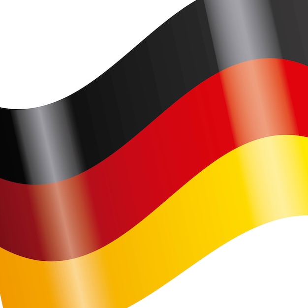 germany flag isolated icon