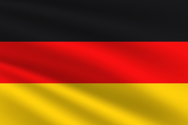 Germany flag vector illustration