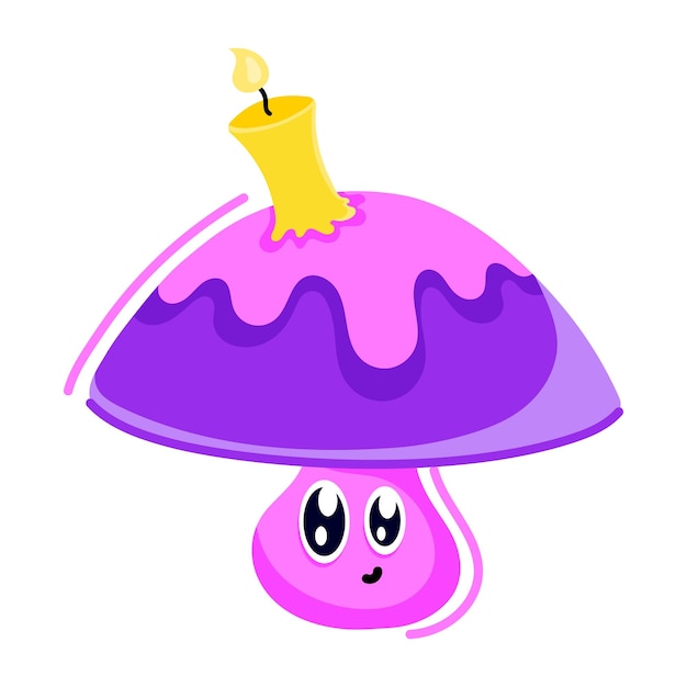 Get this super cute mushroom sticker