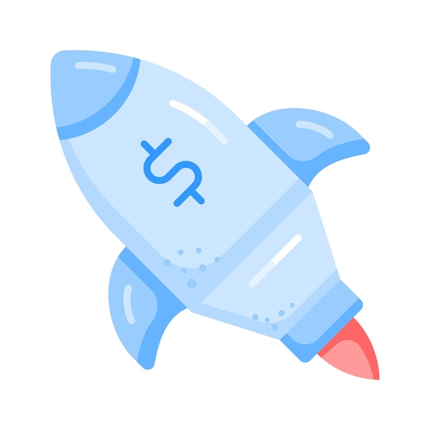 Vector get your hands on this creatively design icon of startup concept of business launching