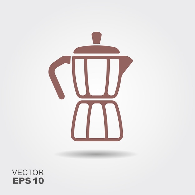 Geyser coffee maker icon