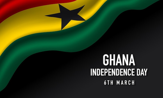 Ghana Independence Day Background Design