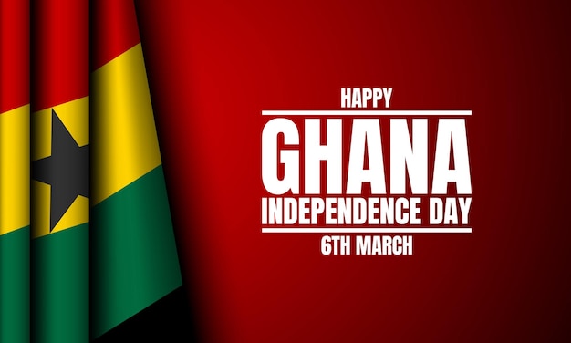 Ghana Independence Day Background Design