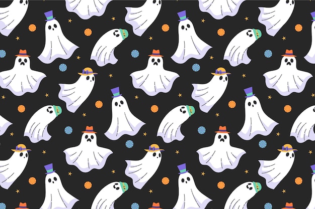 Ghost pattern background