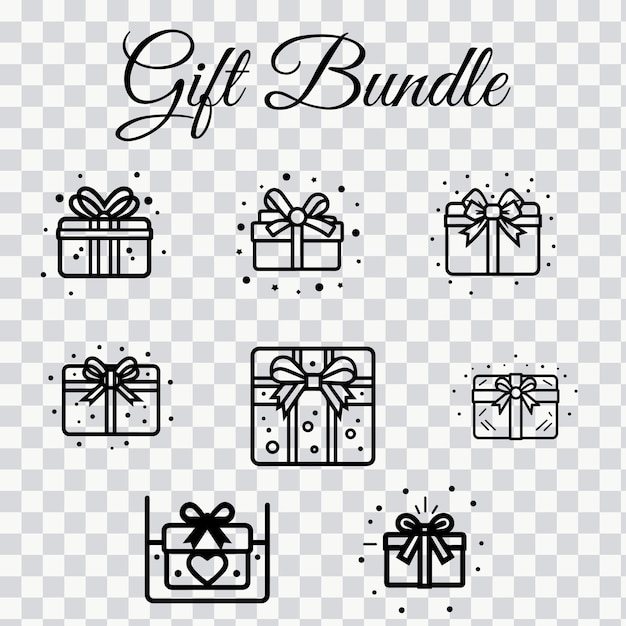 Gift Box Bundle 8 icon