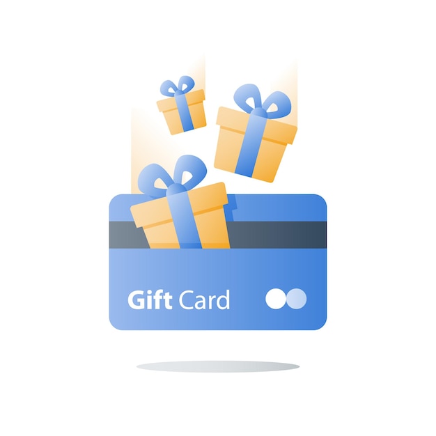 Gift card illustration