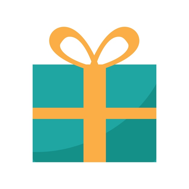 Gift illustrations on transparent background