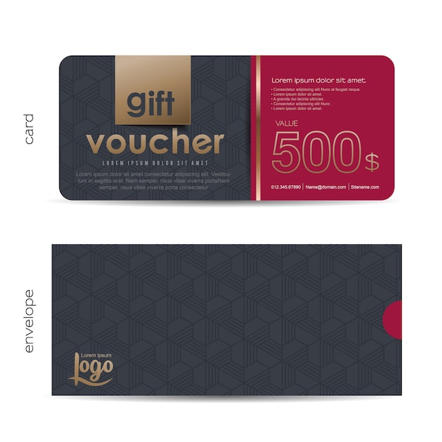 Gift Voucher discount promotion template  