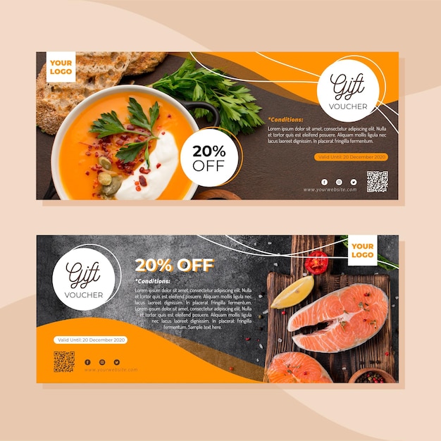 Gift voucher template