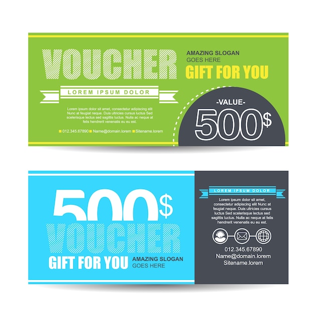 Gift Voucher template