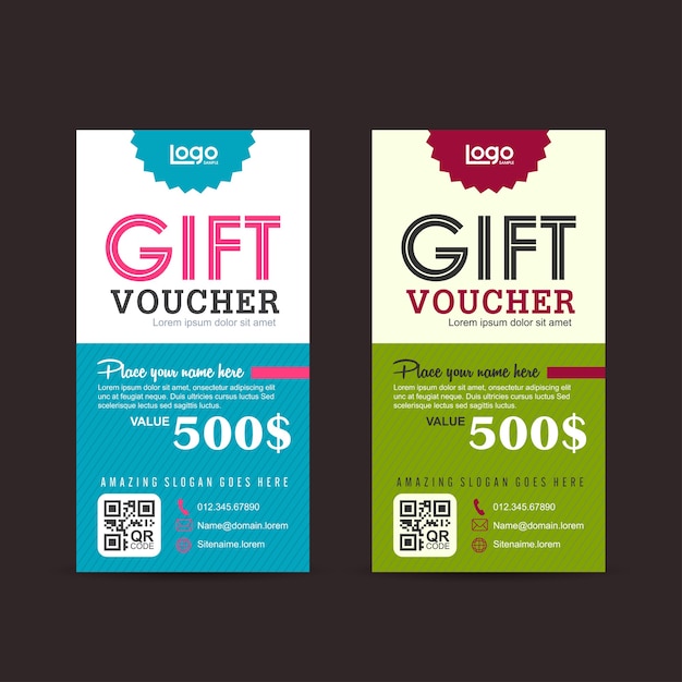 Gift Voucher template