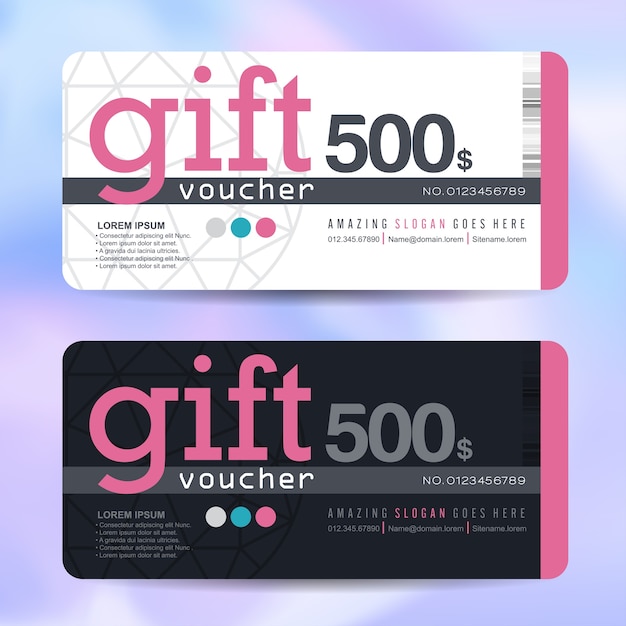 Gift Voucher template