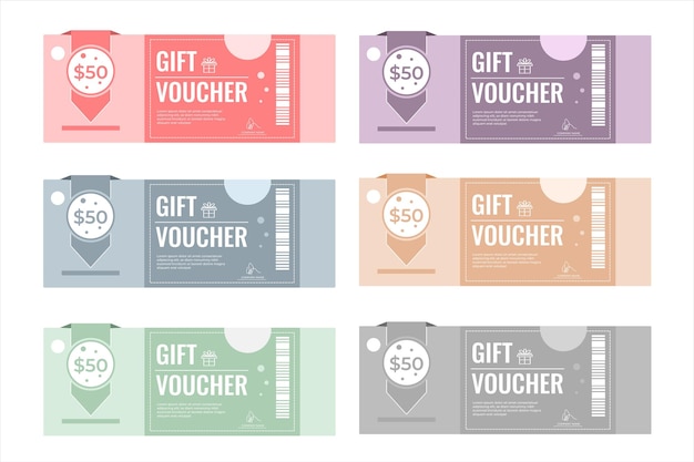 Gift voucher template