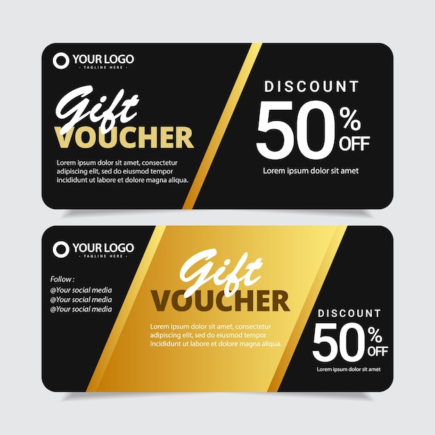 Gift voucher   template