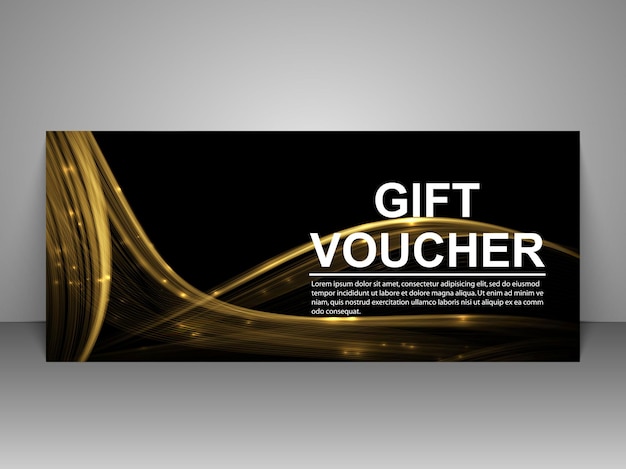 Gift voucher templates, discount certificates.