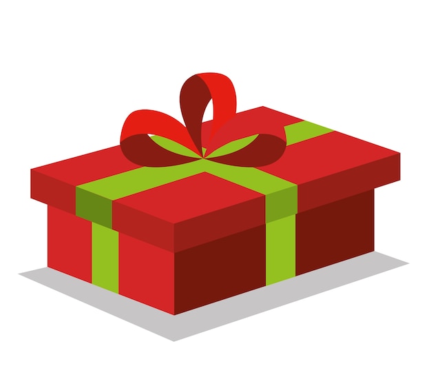 giftbox present isolated icon vector illustration design