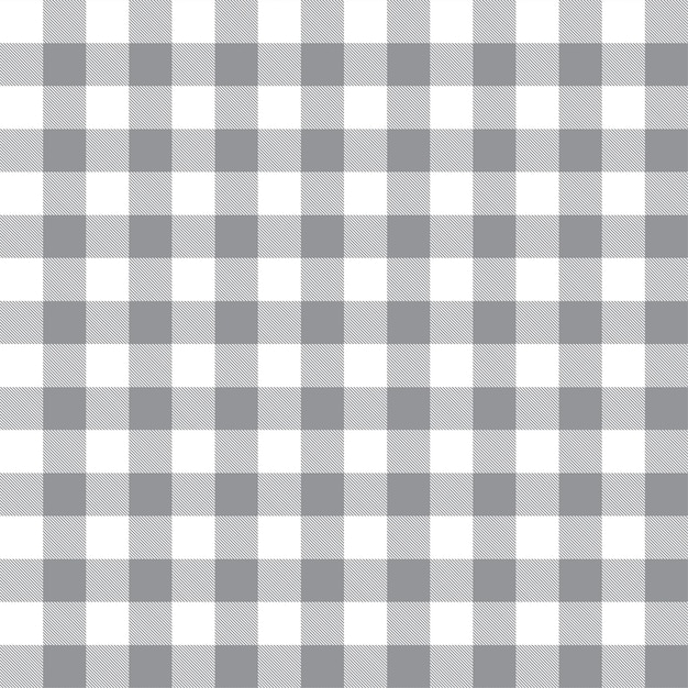 Vector gingham tablecloth vector seamless pattern