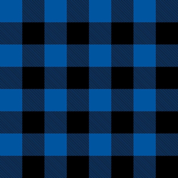 Gingham tablecloth vector seamless pattern