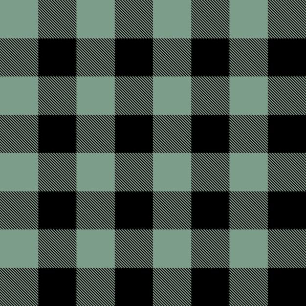 Gingham tablecloth vector seamless pattern