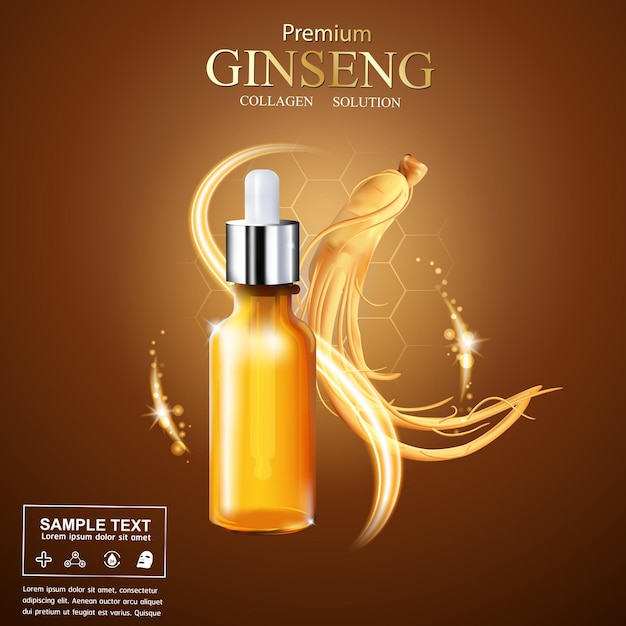 Ginseng Premium Serum Collagen for Products.