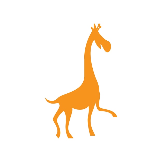 Giraffe logo illustration