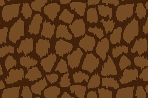 Giraffe pattern print