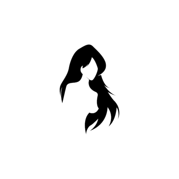 Girl beauty logo