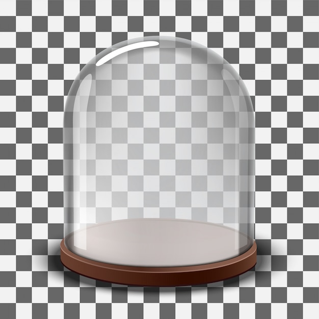 Glass Dome transparent