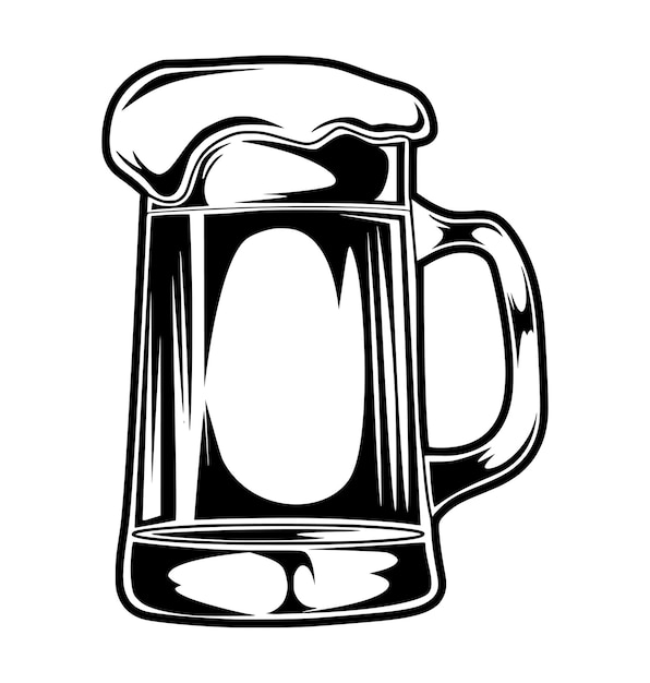 a glass pitcher that has a handle and the word quot o quot on it