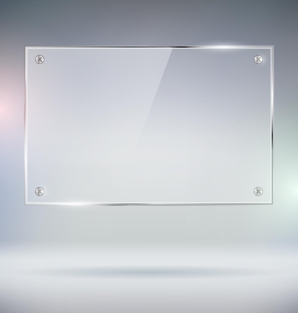 Vector glass plate