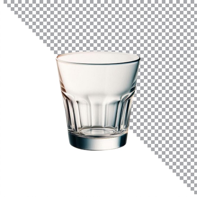 Vector a glass that has a liquid in it that is upside down