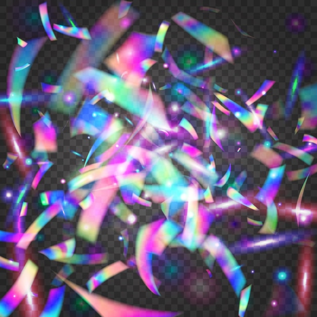 Glitch Sparkles. Holographic Background. Blur Vaporwave Template. Violet Shiny Tinsel. Light Texture. Metal Design. Glitter Art. Crystal Foil. Purple Glitch Sparkles