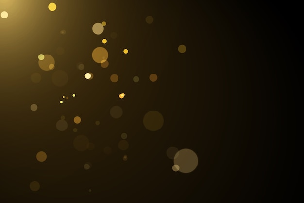 Glitter effect of particles. Gold is sparkling. Star dust sparkling particles on a transparent background.