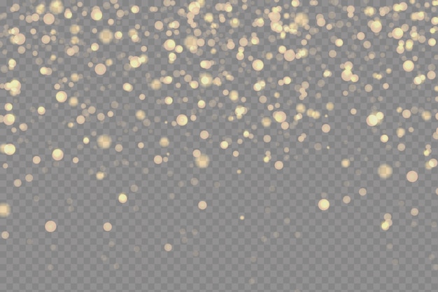 Glittering particles