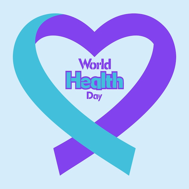 Global Health Awareness Concept with World Health Day