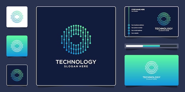 Globe tech logo with simple icon shape logo design branding, Abstract sphere, world and circle