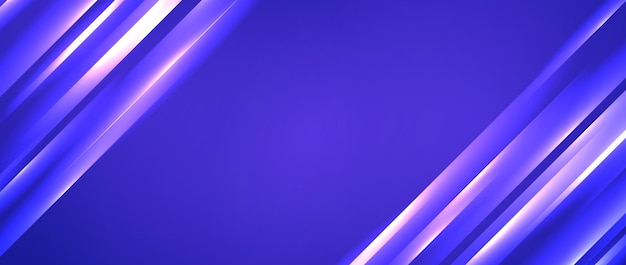 Glowing diagonal lines background Deep blue neon gradient stripes wallpaper Abstract motion effect