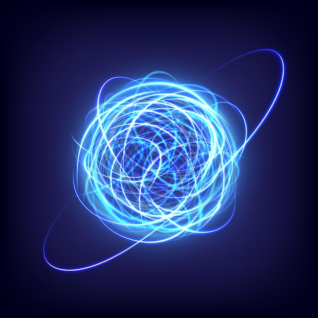 Glowing swirl light effect Futuristic flame swirl universe trail effect Power energy of circular element Luminous scifi Shining neon lights cosmic LED color Lightning vortex