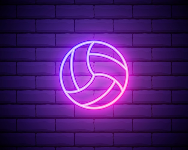 Glowing volleyball ball Color of ball can be easily changed by changing background color