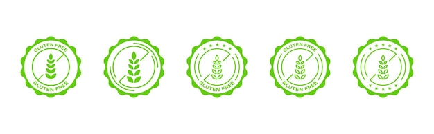 Gluten free Allergen free ingredient Gluten free icons Non gl