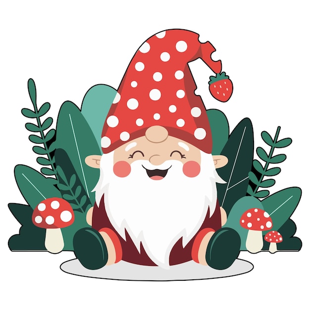 Vector gnomes clipart