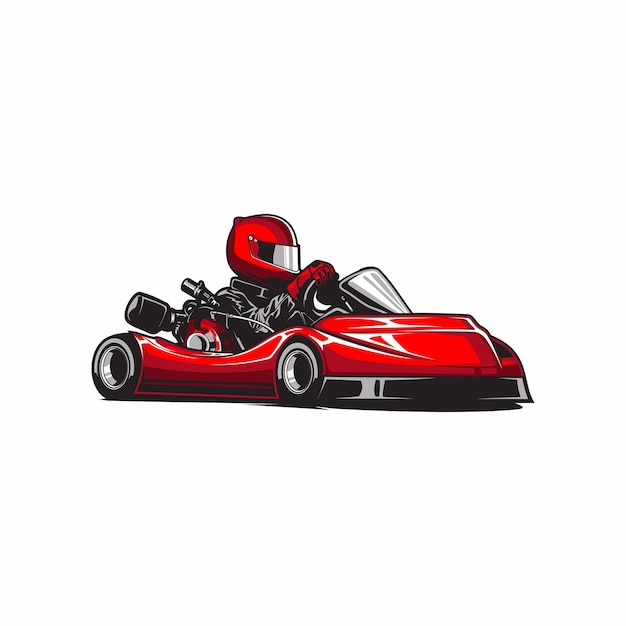 Go kart illustration