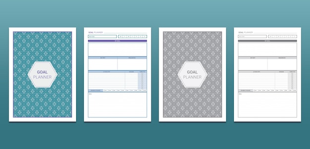 Goal Planner Printable Template