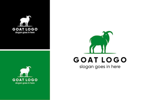 goat head logo design