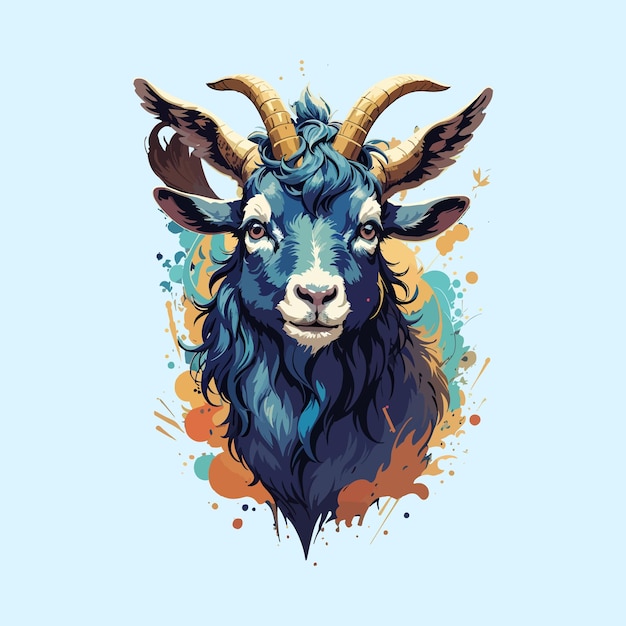 Goat head sticker