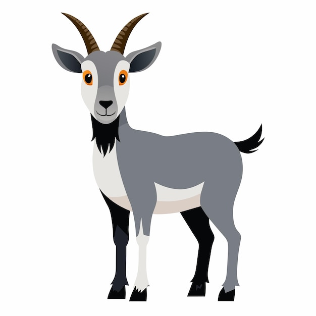 Vector goat vector art illustration 20