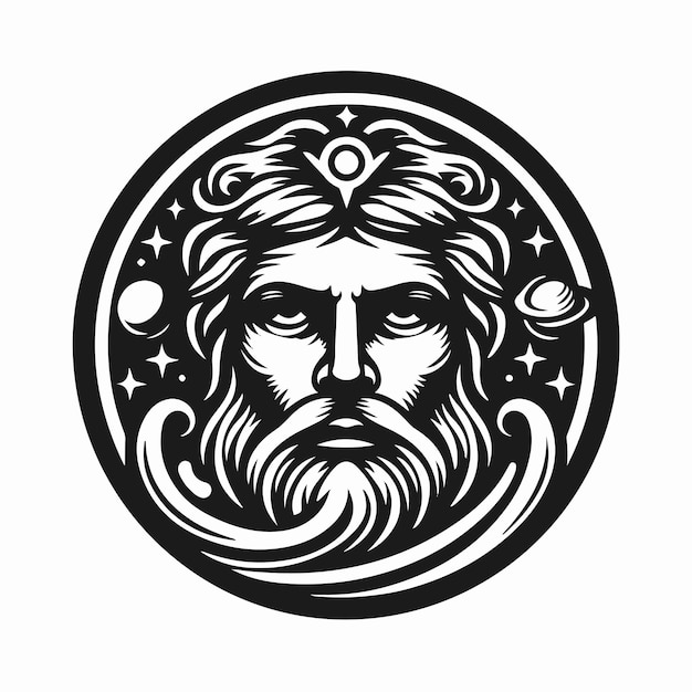 god poseidon logo