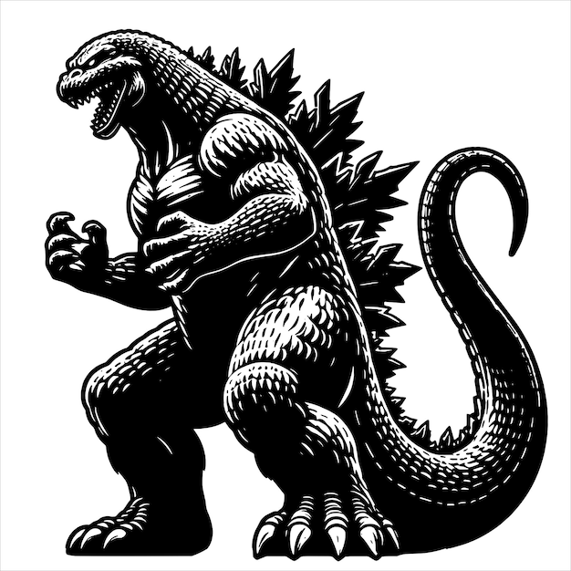 Godzilla Svg