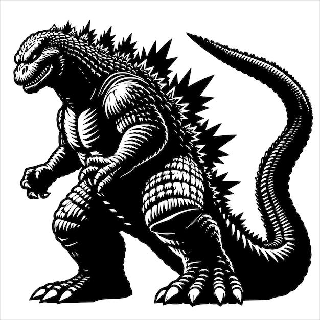 Godzilla Svg