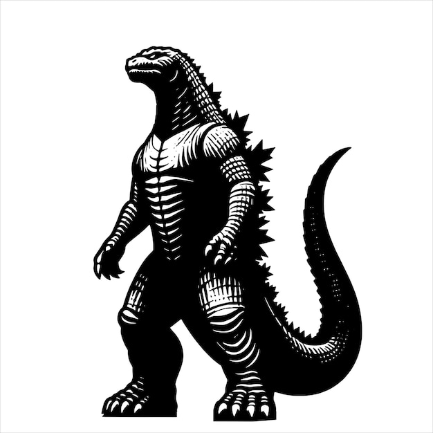 Godzilla Svg